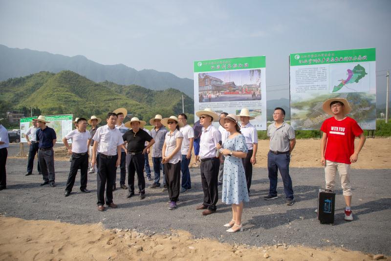 国家农业科技部专家组一行赴宁州水乡生态农业科技树模园实地考察调研